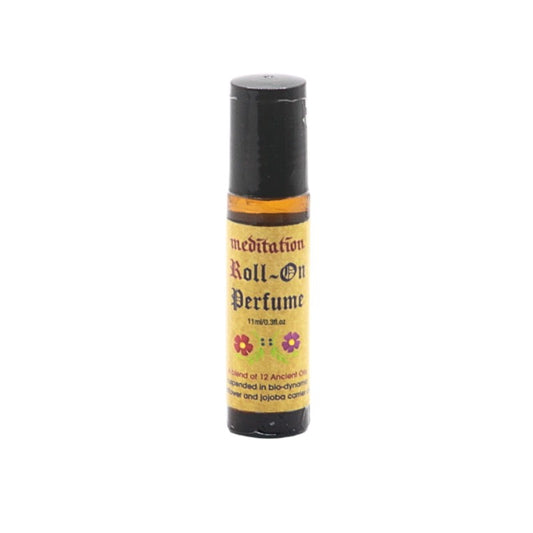 Meditation Roll On Perfume 11ml- Australian Made- Blend Of 12 Essential Oils