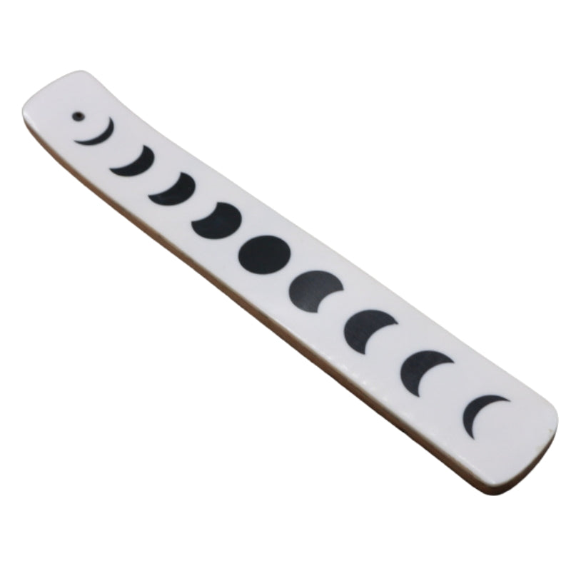 Moon phase incense holder