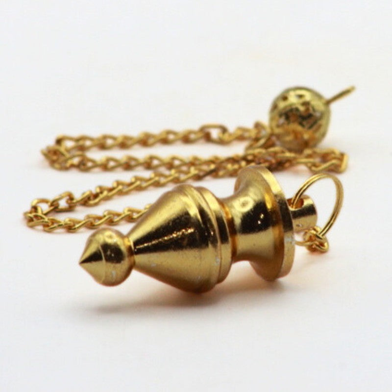 Drop Brass Metal Pendulum for Dowsing and Divination