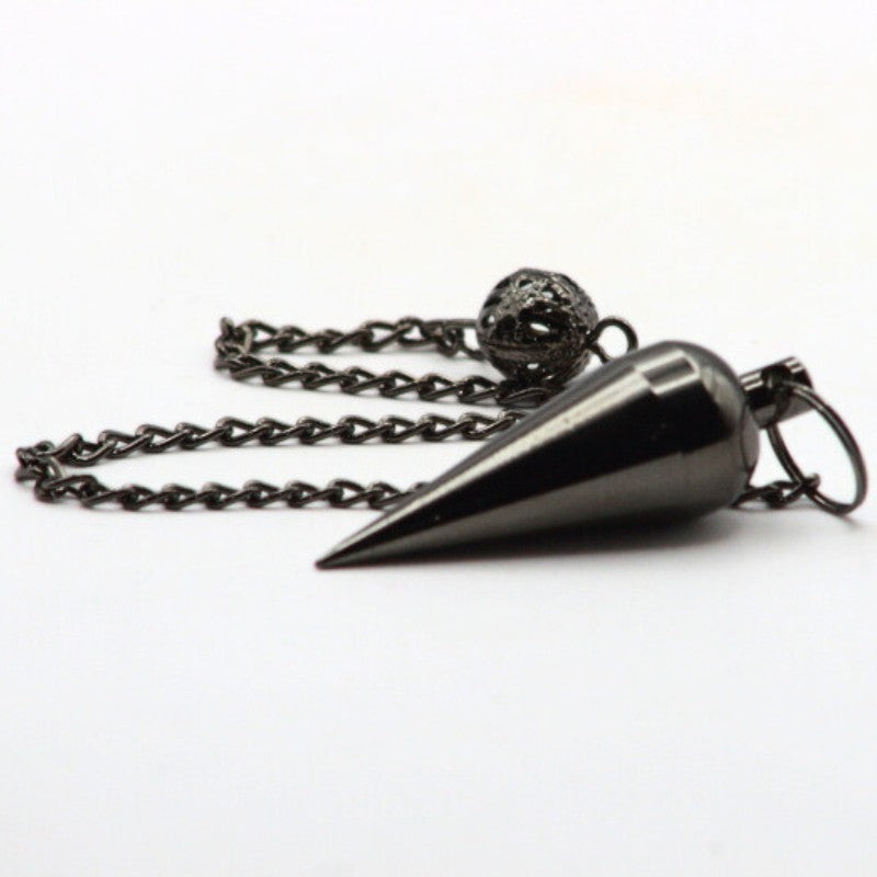 Cone Brass Metal Pendulum for Dowsing and Divination