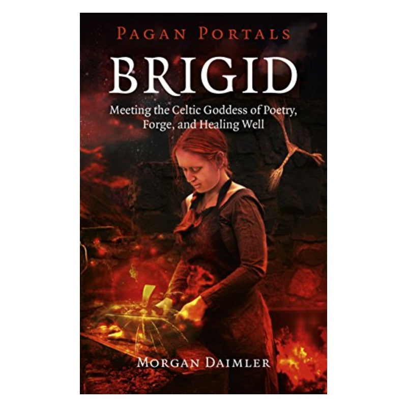 Front cover of book- Pagan Portals- Brigid