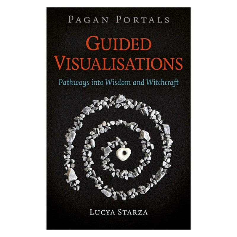 Front cover of book- Pagan Portals- Guided Visualisations