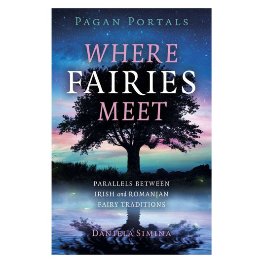 front page of book- Pagan Portals-Where Fairies Meet