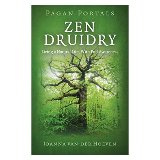 front cover of the book- Pagan Portals- Zen Druidry
