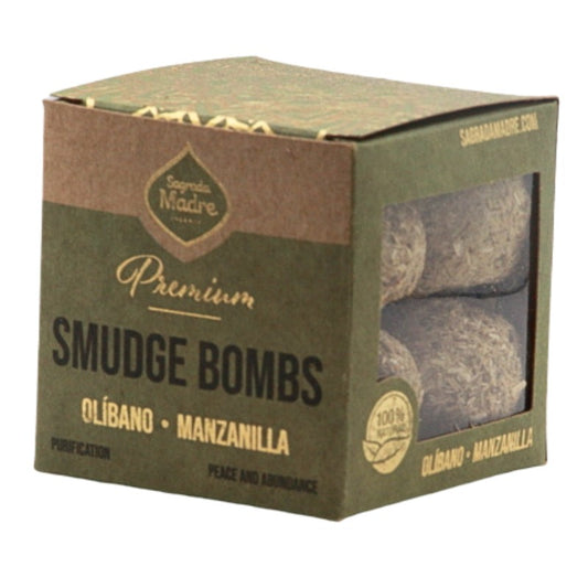 Premium Sagrada Madre Smudge Bombs- Frankincense & Chamomile