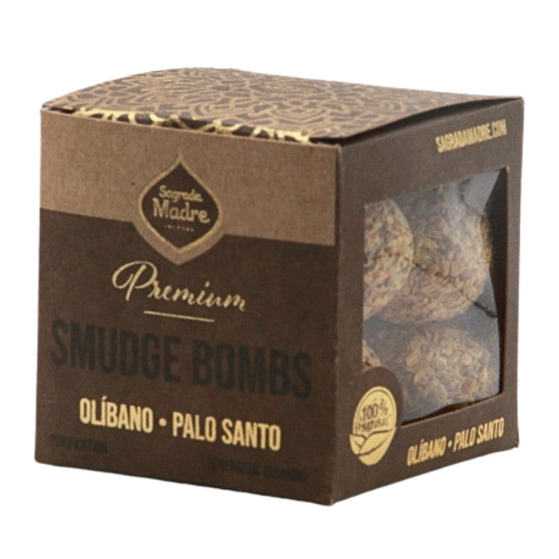 Premium Sagrada Madre Smudge Bombs- Frankincense & Palo santo