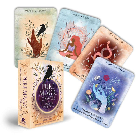 Pure Magic Oracle Deck and 4 cards