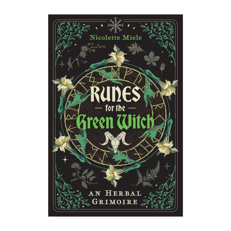 Book- cover of Runes for the Green Witch
