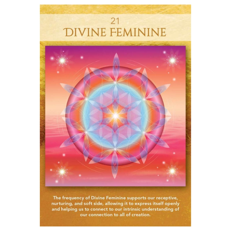 Sacred Geometry Activations Oracle card