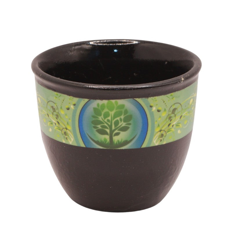 Smudge Bowl- Tree of Life- Black