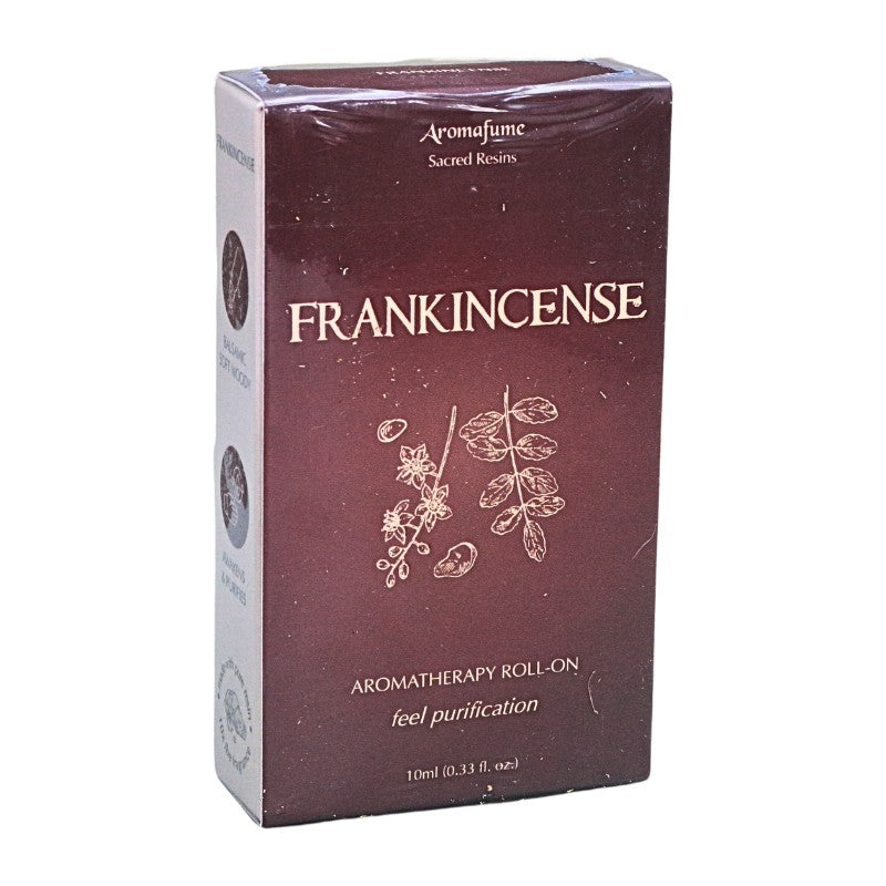 packaging box with reddish  brown and white label