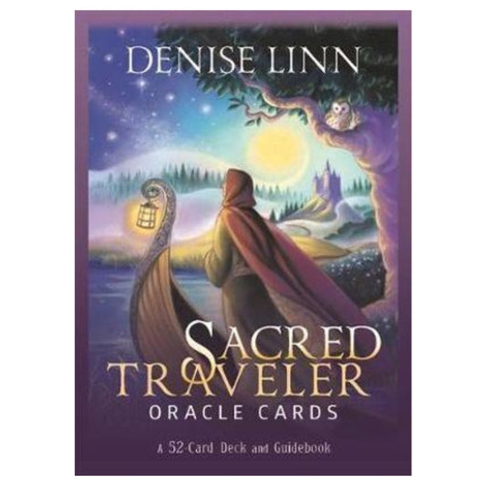 Front Cover Image for the  Sacred Traveler Oracle Cards