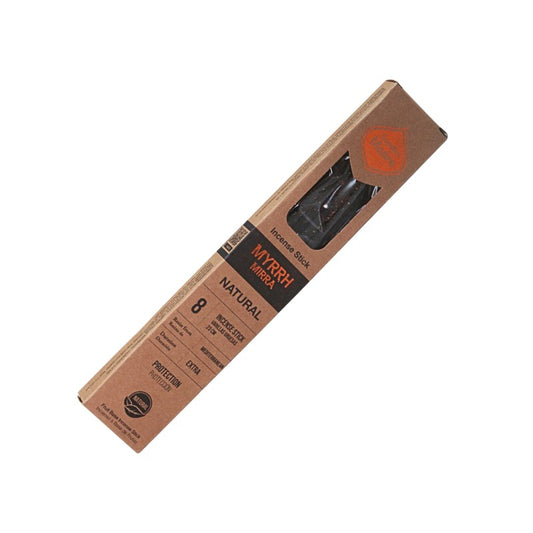 Cardboard packaging of a product with visible branding on a white background