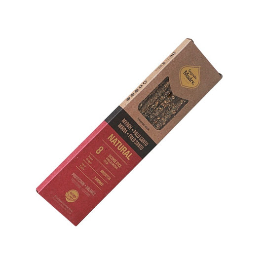 incense pack with visible branding on a white background