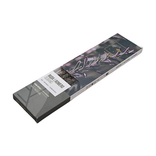 Packaged product with a label on a white background