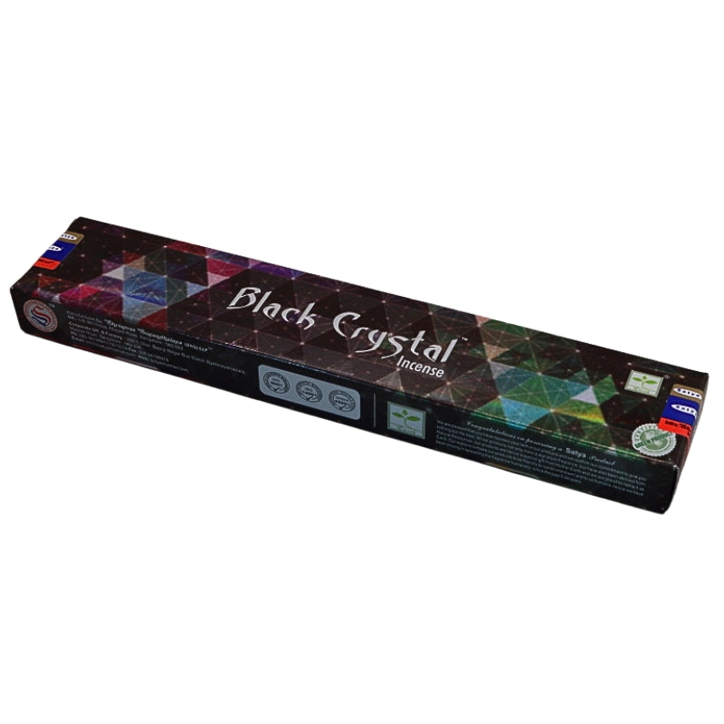 Satya Incense Sticks "Black Crystal" 15g