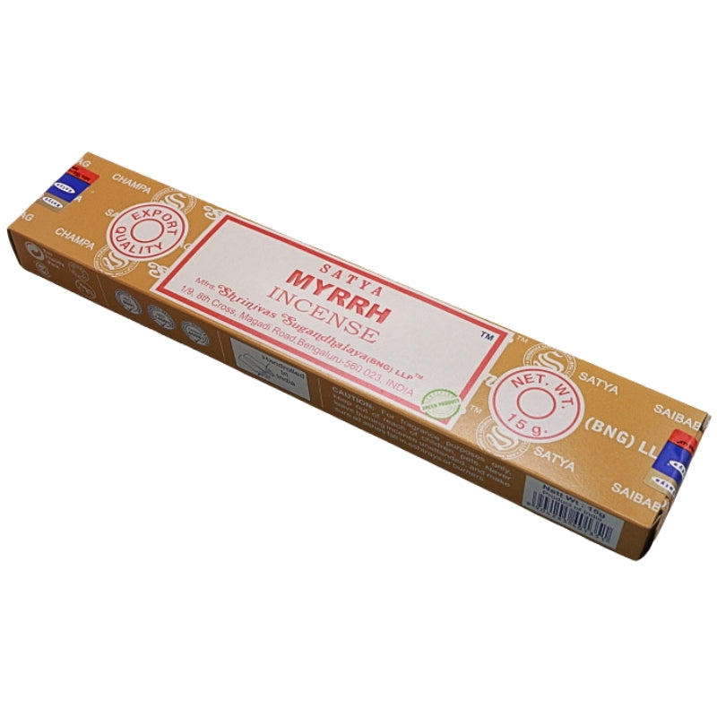 Satya Incense Sticks "Myrrh" 15g