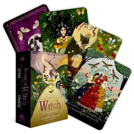 Seasons of the Witch - Litha Oracle- Box and 4 Cards