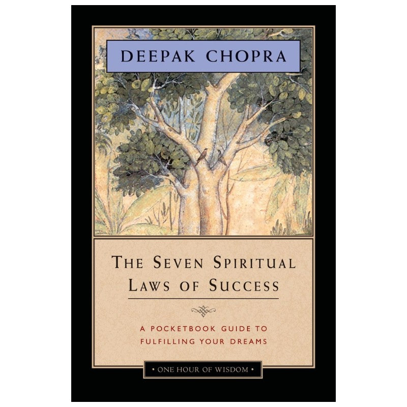 front cover of book-Seven Spiritual Laws of Success- Deepak Chopra