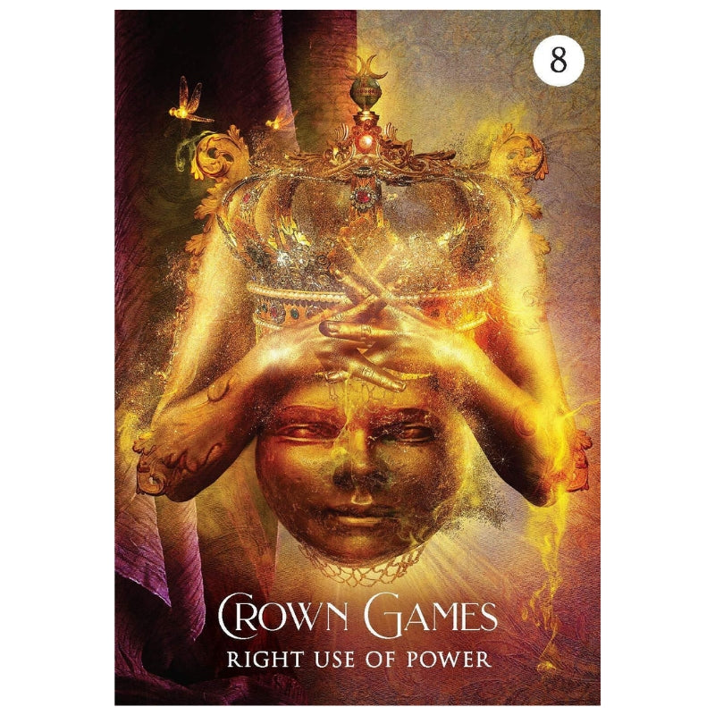 "Crown Games" Oracle Card from the Shaman's Dream Oracle