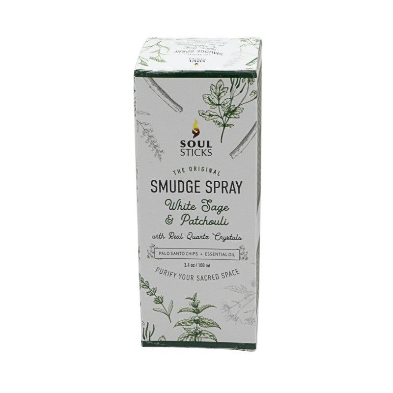 Soul Sticks Smudge Spray 100ml - White Sage & Patchouli
