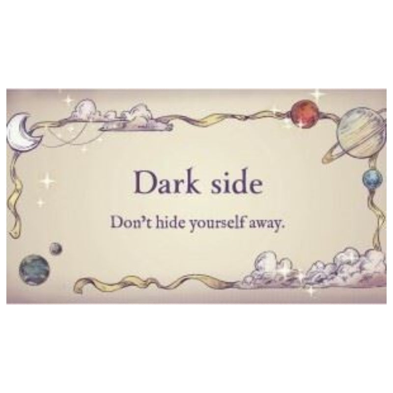 " Dark Side" card from the Star Light Mini Oracle cards