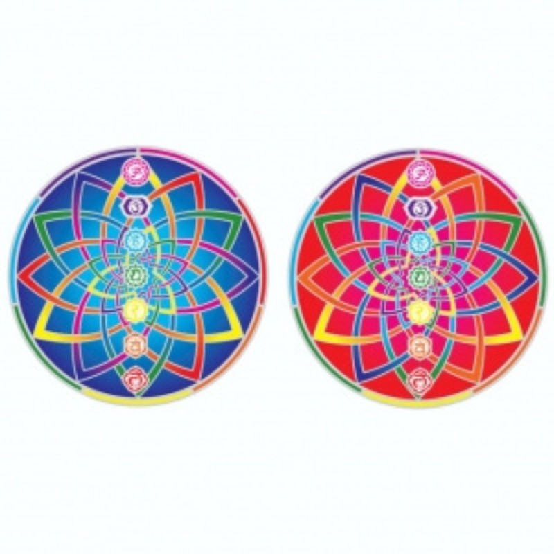 Sunlight Cosmic Chakra window sticker