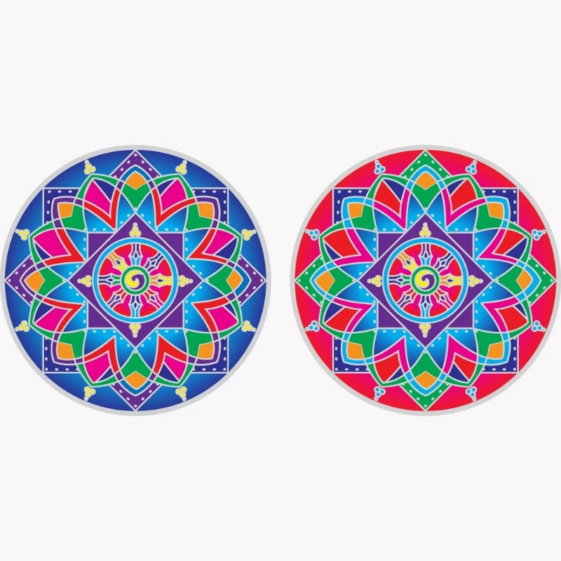 Sunlight Dharma Mandala window sticker