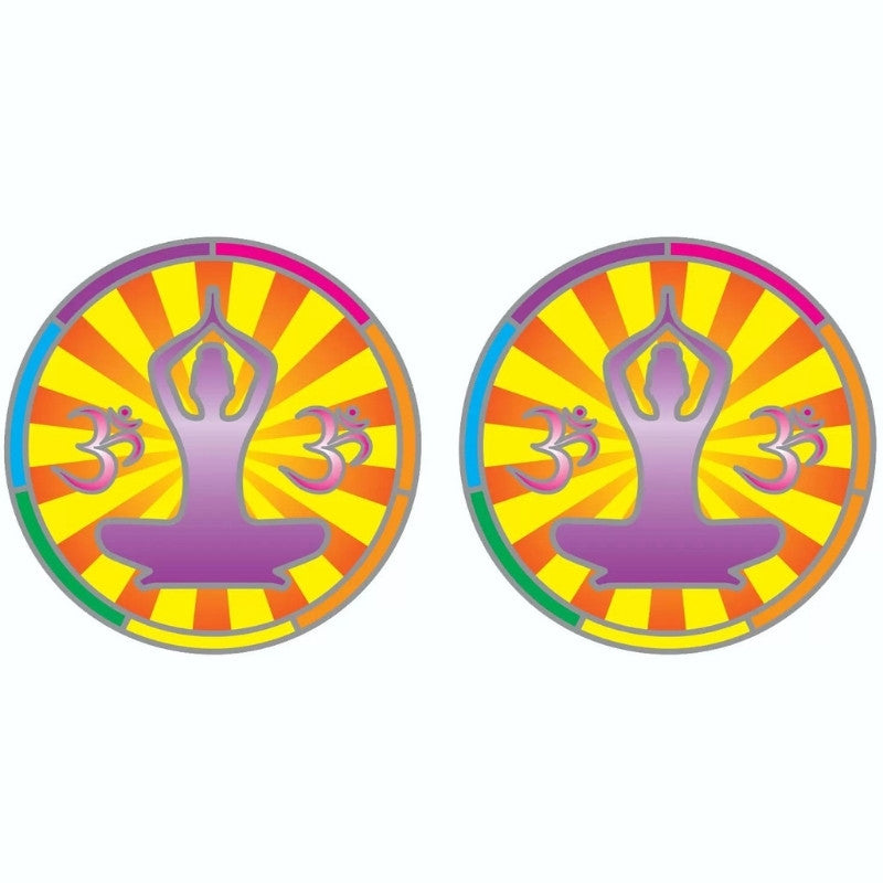 Sunlight Yoga Spirit window sticker