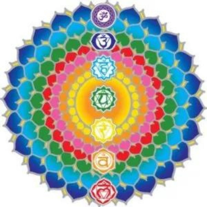 Sunseal Chakra Healing Window Sticker
