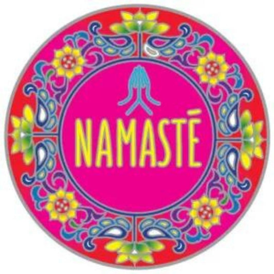 Sunseal Namaste Mandala window sticker