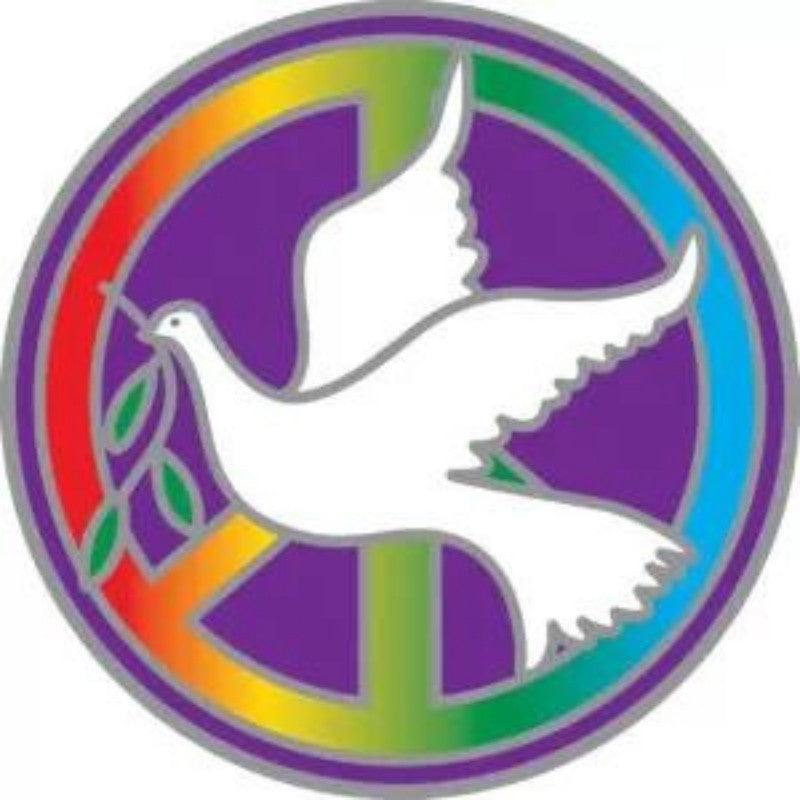 Sunseal Peace Dove window sticker