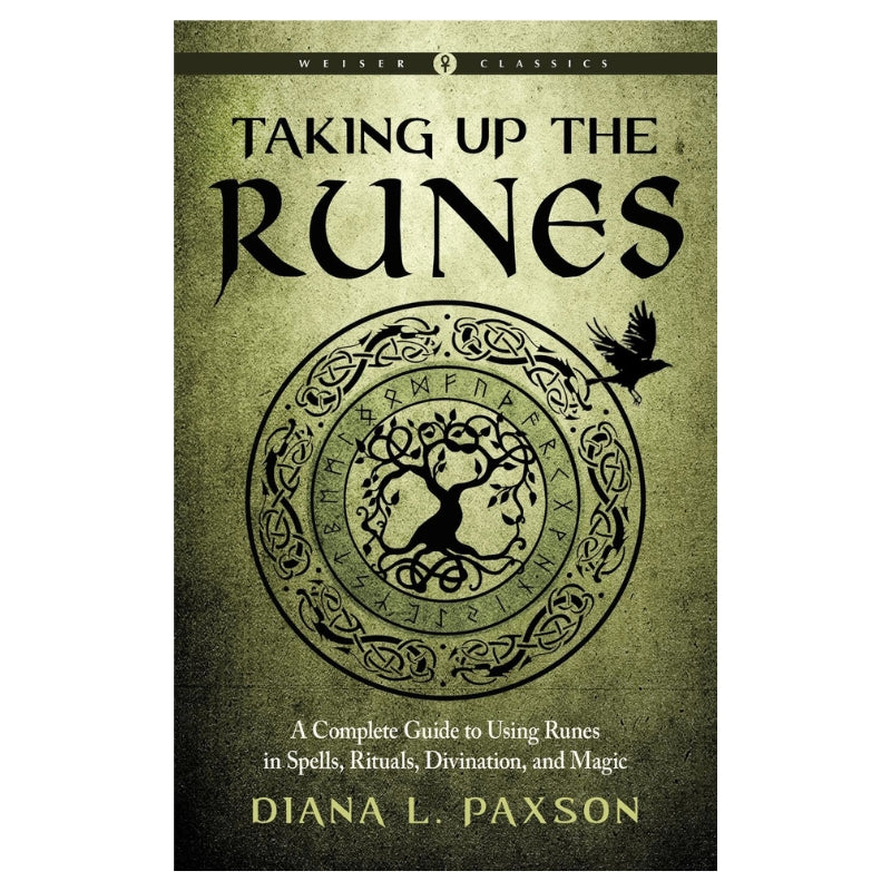 Front Cover Of Book- Taking Up The Runes