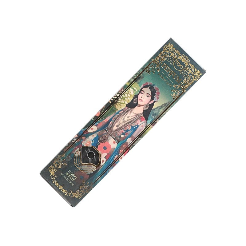 Decorative box with artistic design on a white background