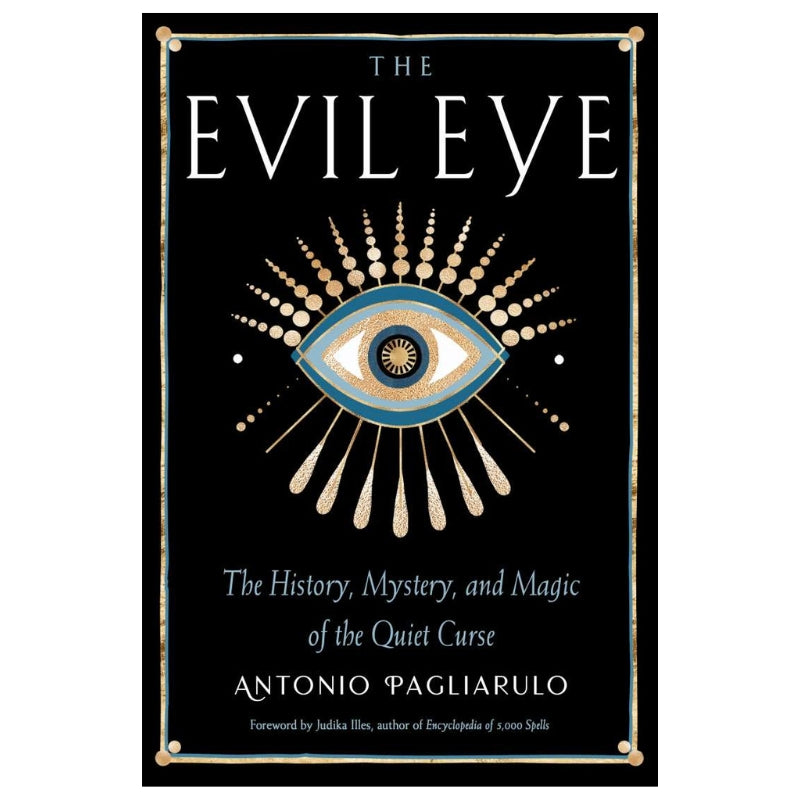 front cover of book- the evil eye