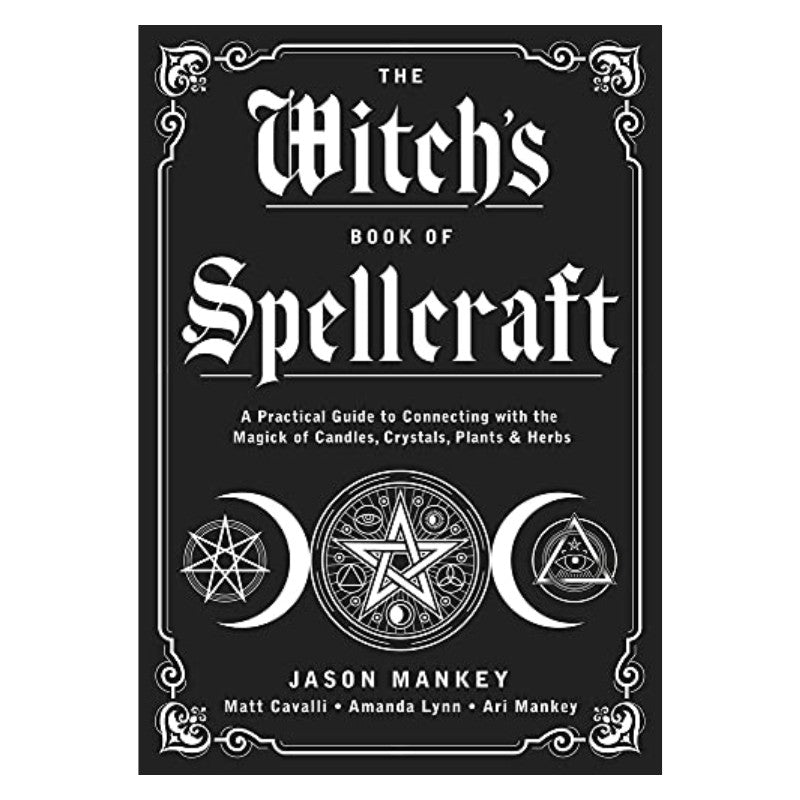 front cover of the Witch's Book of spellcraft