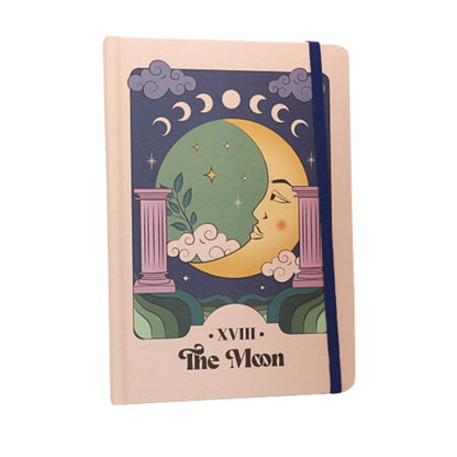 A5 Journal/ Diary- The Moon Tarot Card