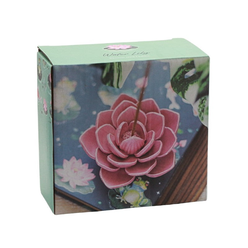 Ceramic Incense Stick Holder- Lily