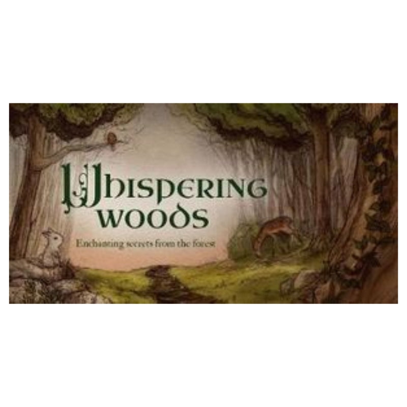 front image of the Whispering Woods inspiration card box