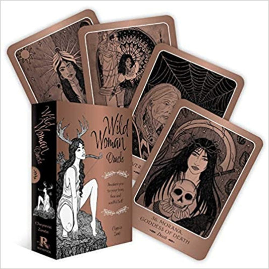 Wild Woman Oracle Cards- 36 Card Deck & Guidebook