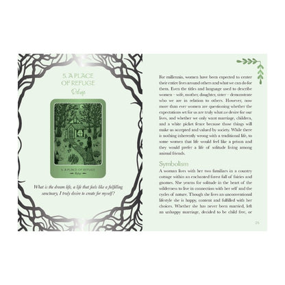 book description of refuge oracle card