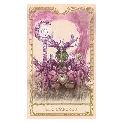 Card from "World Of Warcraft: The Official Tarot Deck and Guidebook"