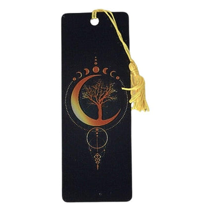 Witch Aesthetic Wiccan 3D Holographic Bookmark With Tassel 15cm x 6cm