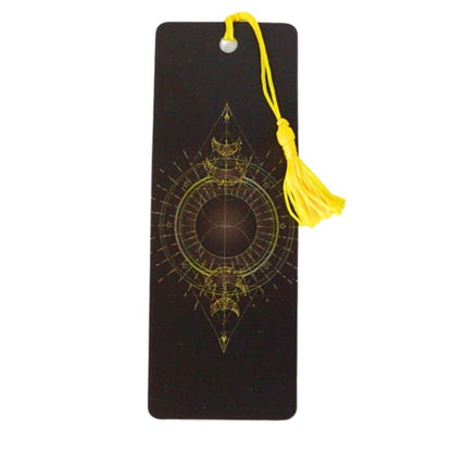 Witch Aesthetic Wiccan 3D Holographic Bookmark With Tassel 15cm x 6cm