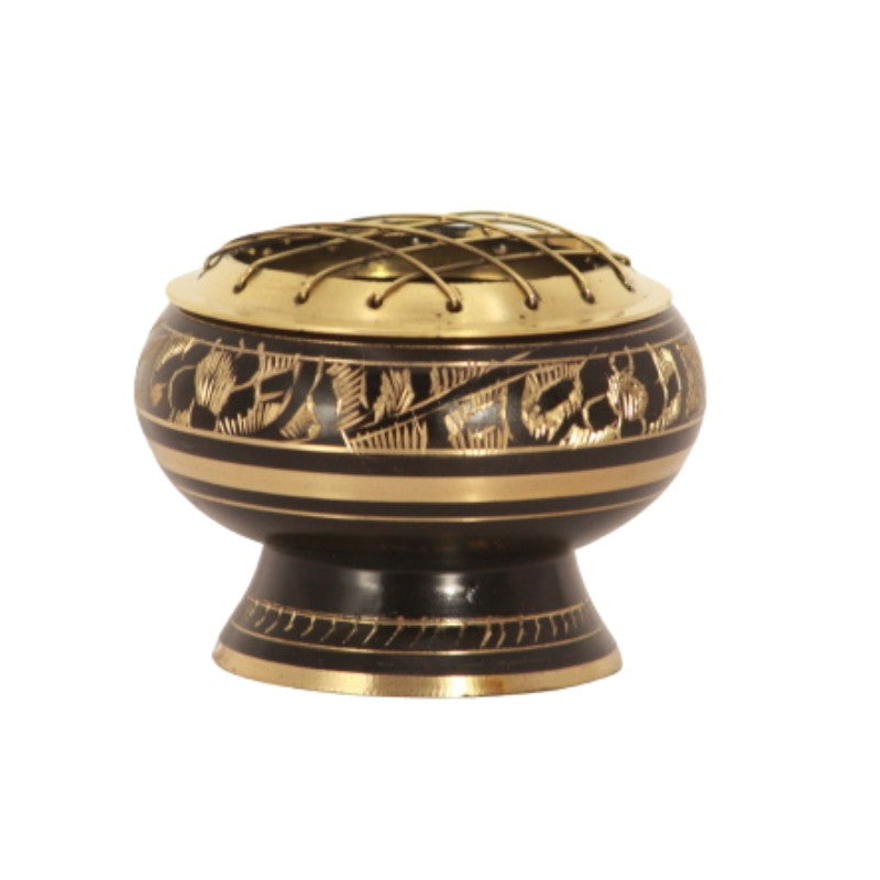 Brass Incense & Charcoal Burner