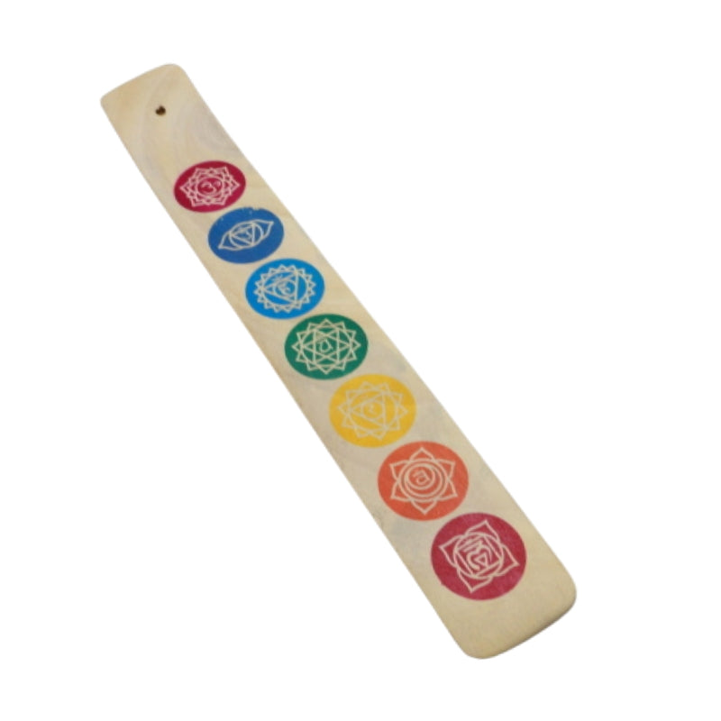 Chakra Wooden Incense Stick Holder