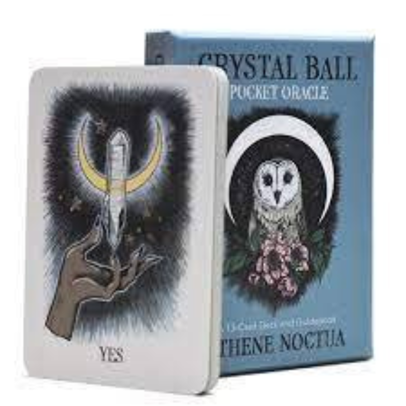 Crystal Ball Pocket Oracle Cards – Curious Cauldron