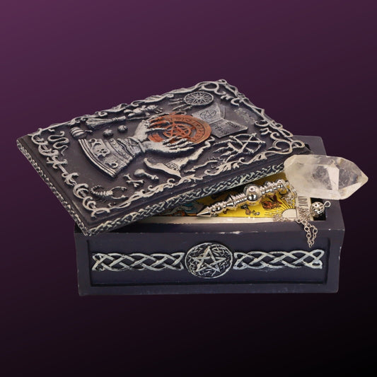 Fortune Teller- Storage Box for Tarot Cards, Stones, Runes, Jewellery & Crystals
