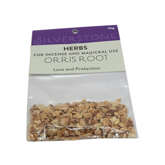 pack of dried herbs- orris root