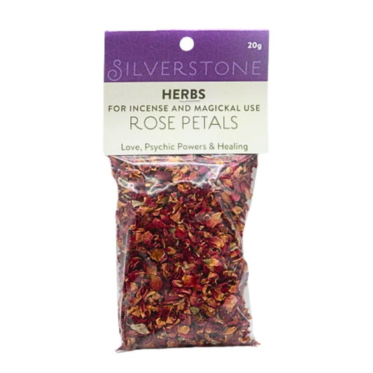 PACKET OF DRIED rose petals